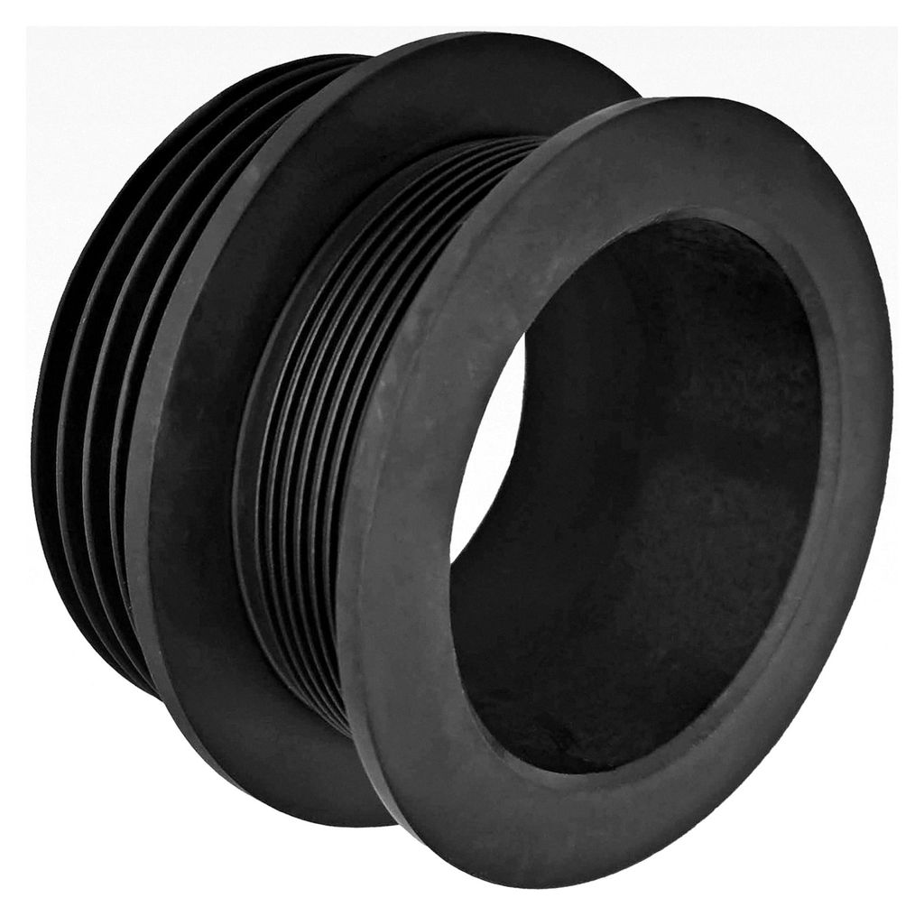 HT Kombiadapter 100-105mm x 75/90mm Rohrverbinder Ø innen 100-105mm mit Rohr Ø außen 90mm oder 75mm, aus Gummi, geeignet zum Verbinden unterschi...