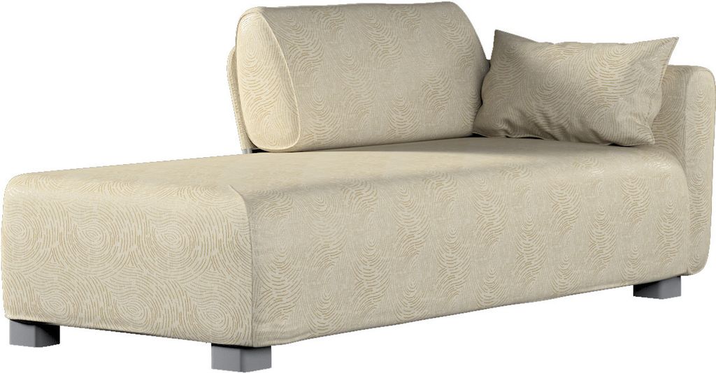 Dekoria Bezug für Mysinge Recamiere Sofa, beige-golden, Sofahusse, Mysinge Recamiere