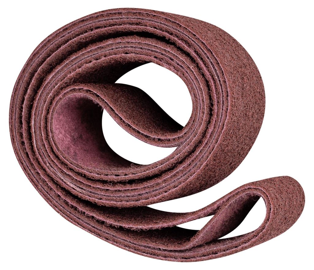 PFERD TOOLS Vlies Schleifband VB 75x2500mm A180 M für Feinschliff und Finish mit Bandschleifer 2 Stk