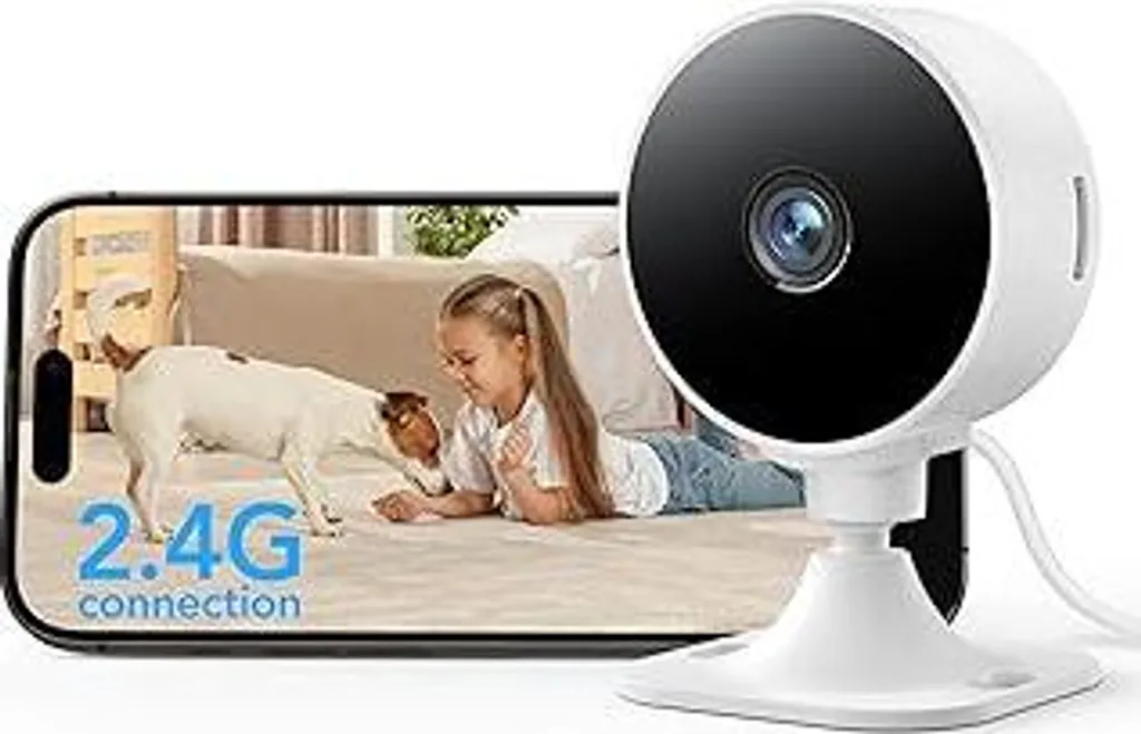 Baby Monitor GNCC GC3 WiFi 1080P - Telecamera con Audio e Notte Chiara