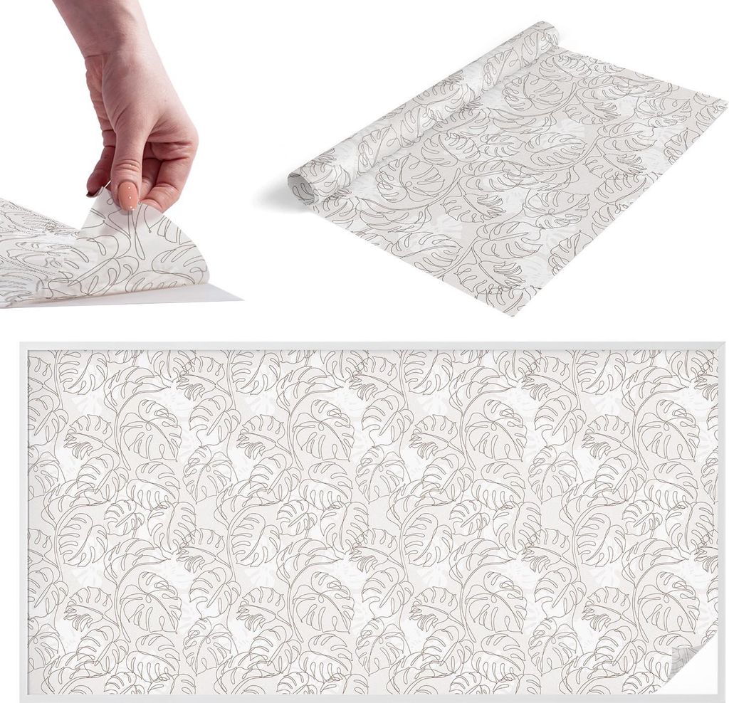 Buntglasfolie für Fenster – 100x200 cm – Stained-Glass-Fensterfolie, dekorativ & blickdicht – Selbstklebende Glasdekorfolie im Buntglas-Desi...