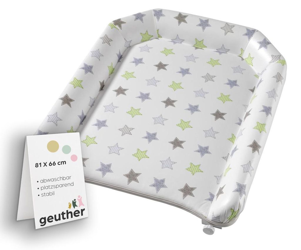 GEUTHER Wickelplatte für Kinderbett im Sterndesign | Produktbild 