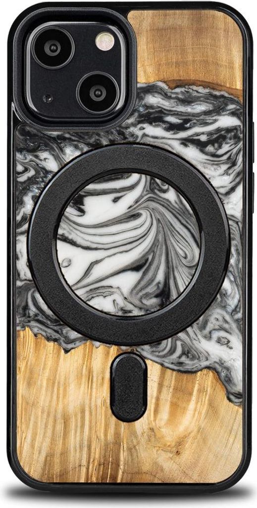 Bewood Unique Case für iPhone 13 Mini - 4 Elemente - Erde mit MagSafe
