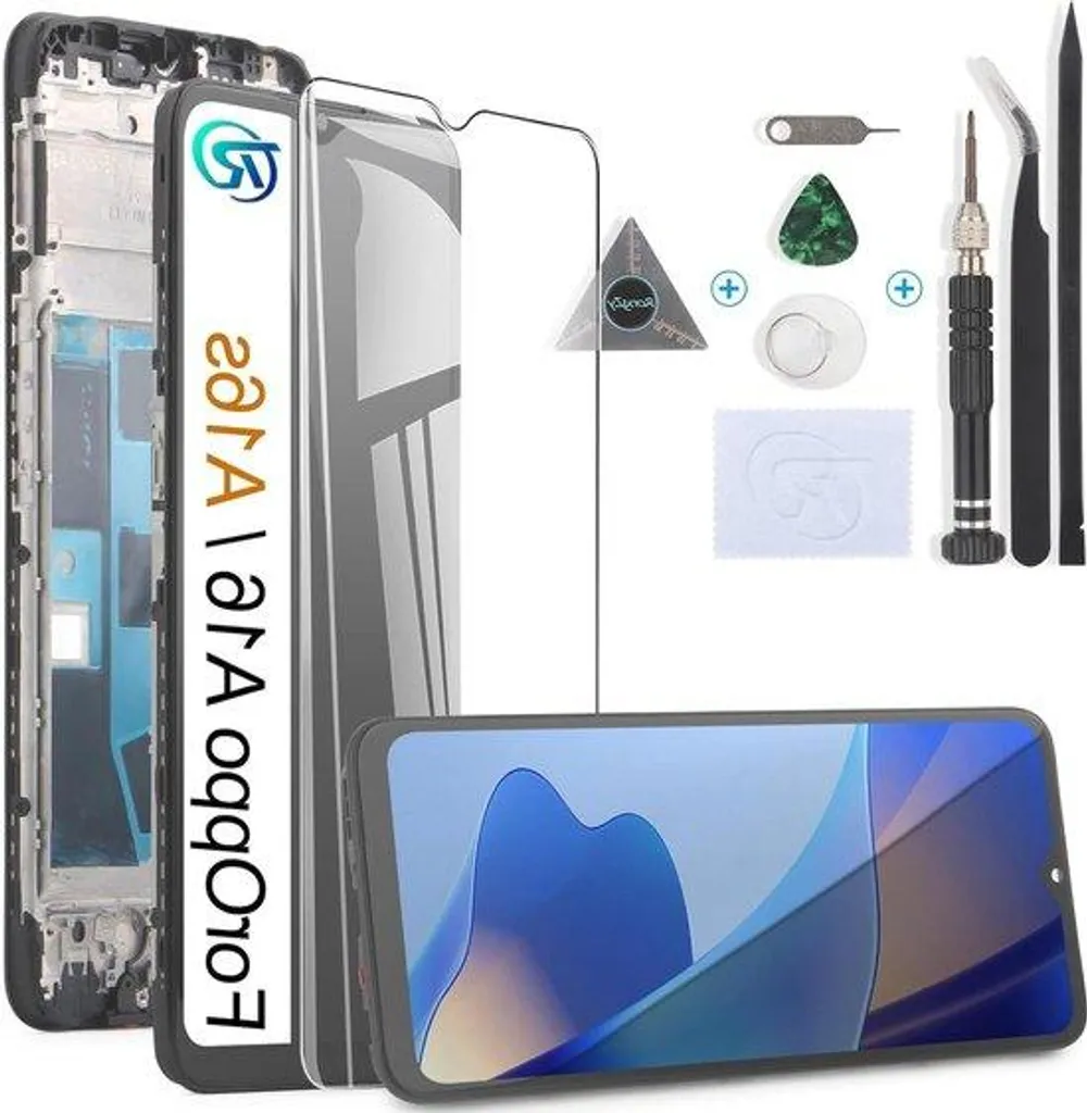 Écran LCD Noir de 6,52 Pouces avec Vitre Tactile pour Smartphone