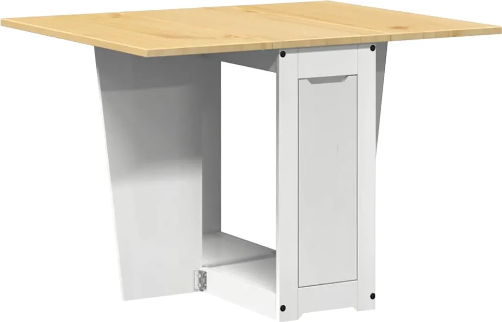 Ensemble Repas Gain de Place Butterfly 5 Pièces Pin Blanc Corona