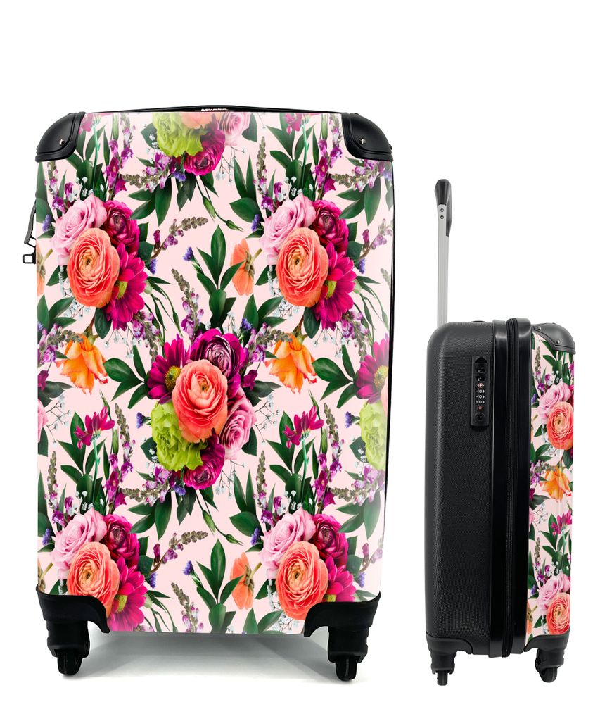 MuchoWow® Koffer Handgepäck Trolley Rollkoffer Kleine Produktbild 