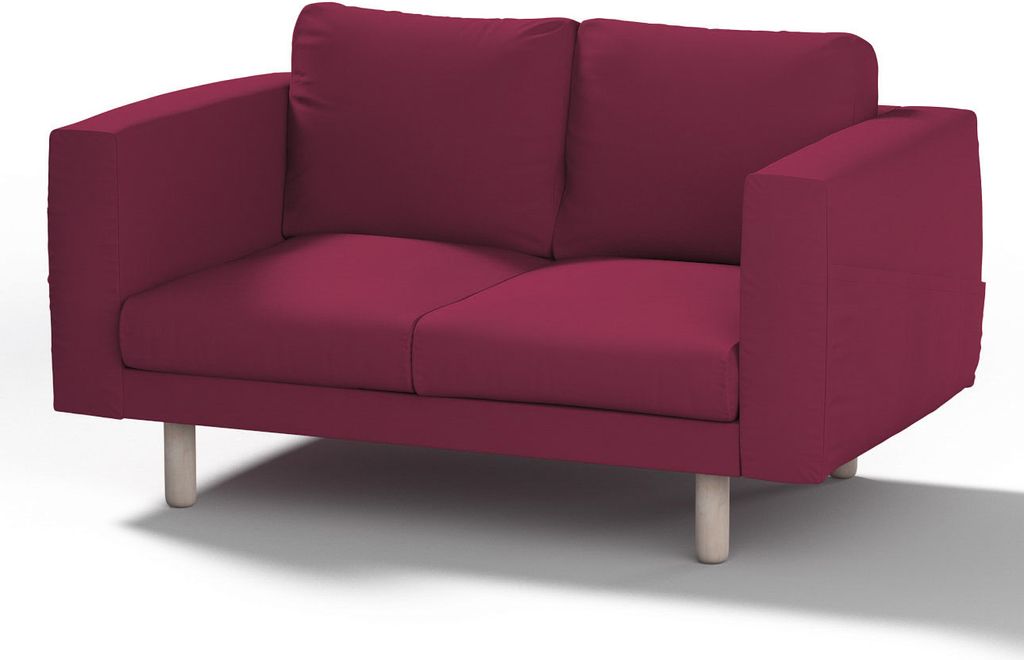 Dekoria Bezug für Norsborg 2-Sitzer Sofa, pflaume , Produktbild 