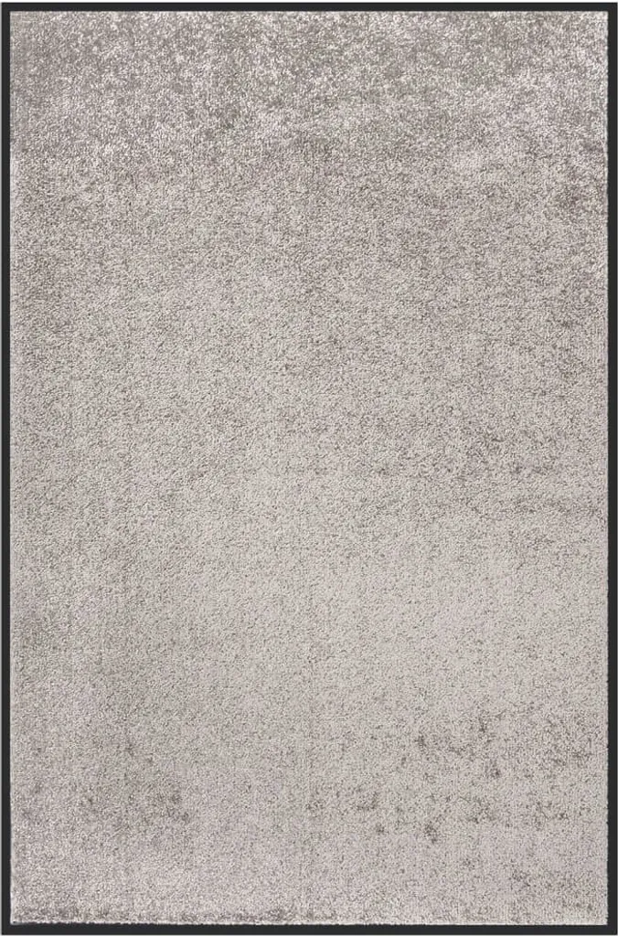 Paillasson 80x120 cm Gris Grand Format pour Entrée Maison et Bureau