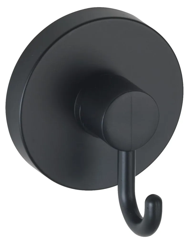 Accroche serviette noir Vacuum-Loc lot de 2 pour douche et carrelage