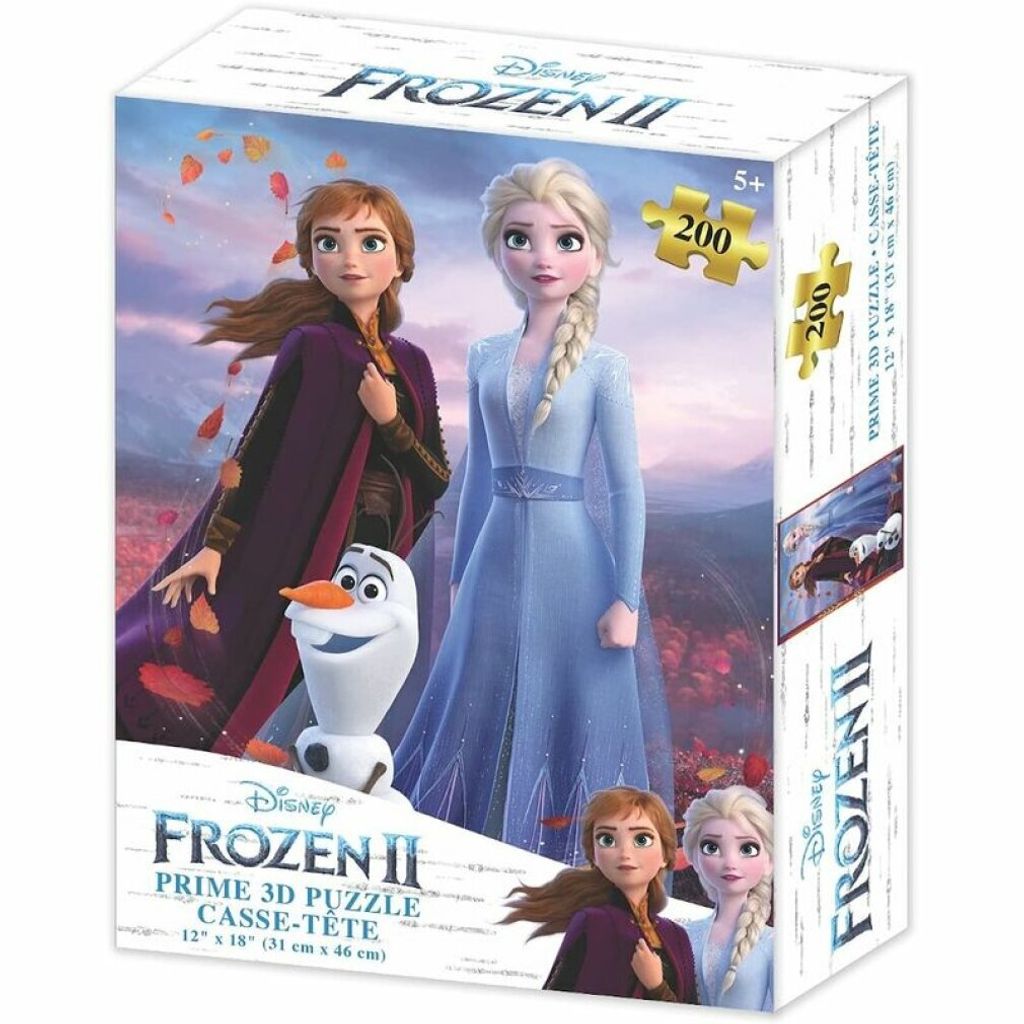 Disney Frozen Elsa, Anna und Olaf Lenticular Puzzle