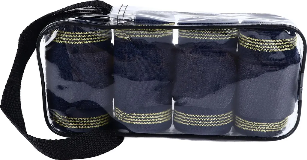 Bandes de Travail et Repos 4pcs pour Cheval avec Fermeture Sécurisée