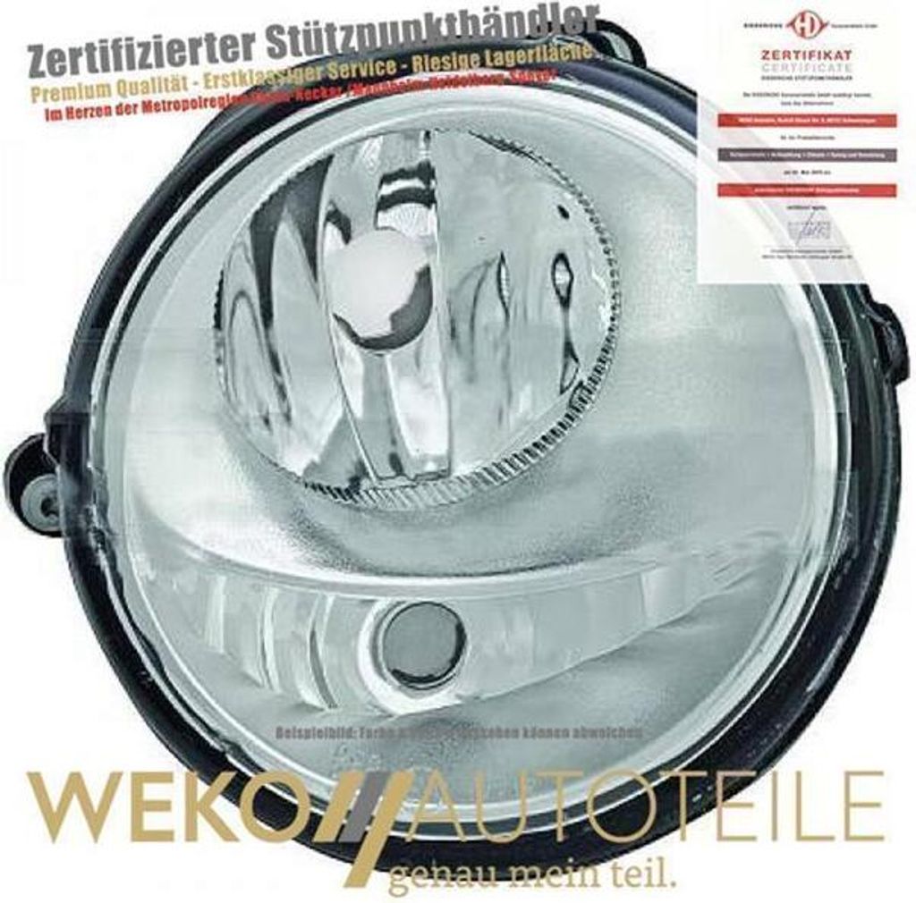 Nebelscheinwerfer rechts DIEDERICHS 4482088 für RENAULT
