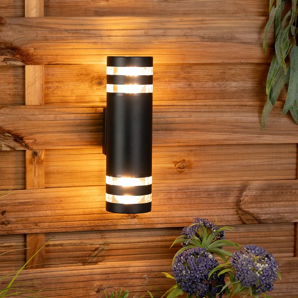 Applique Murale Extérieure E27 Lampe de Jardin Étanche IP54 pour Terrasse - 14