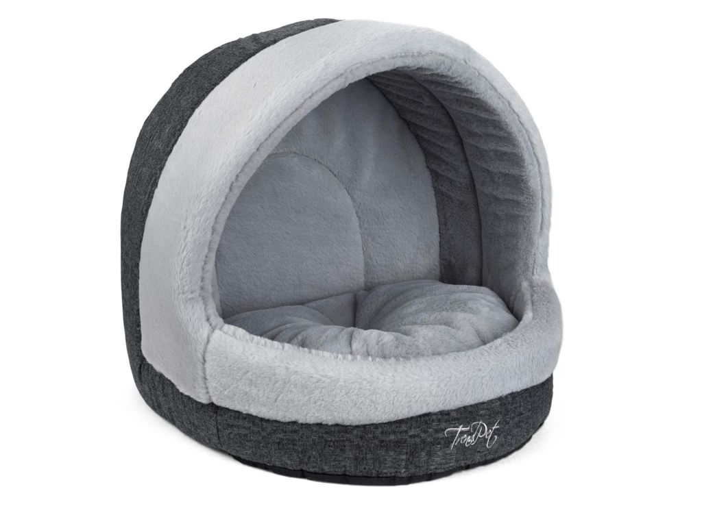 TrendPet LunaHome Kuschelhöhle grau (42x43x46cm) Produktbild 