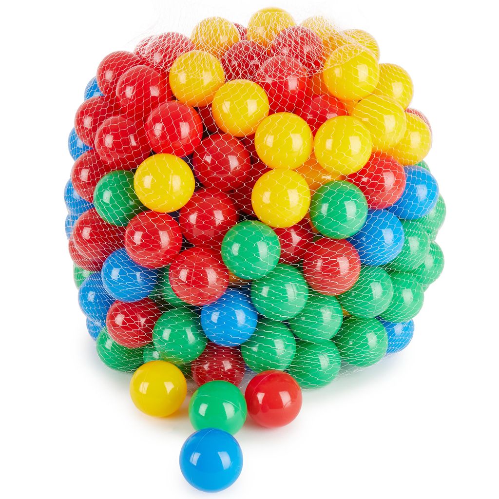 100 Stück Bällebad Bälle Bällebadbälle Bunte Farben Ball Spielbälle 5.5cm 