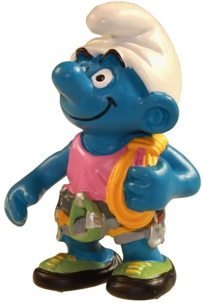 Schtroumpf Grimpant Schleich 21016 - Finitions Main et Détails Réalistes