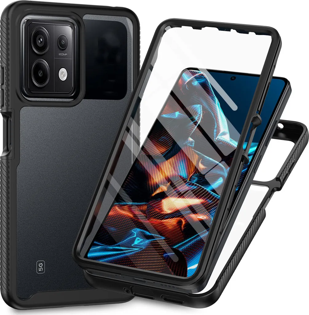 Custodia 360° Xiaomi Redmi Note 13 Pro 5G - Protezione Integrale Rugged