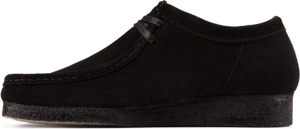 Clarks Originals Wallabee Wildlederschuhe, Schwarz 42 EU Produktbild 7