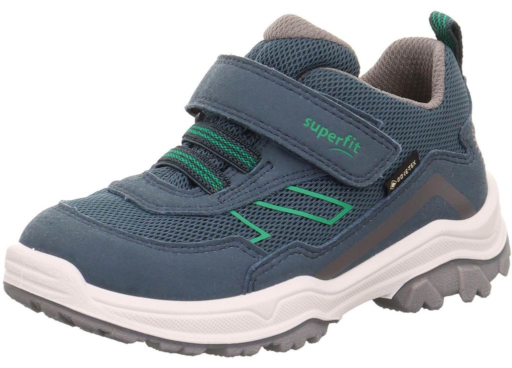 Superfit Gore-Tex Jupiter Kinder Wasserdichte Sportschuhe Blau/Grün, 1-000058-8000 - Gr. 31