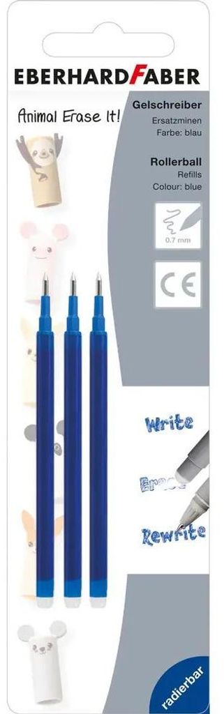 Eberhard Faber 582108, Blau, Blau, 0,7 mm, Gelschreiber, 1 Produktbild 