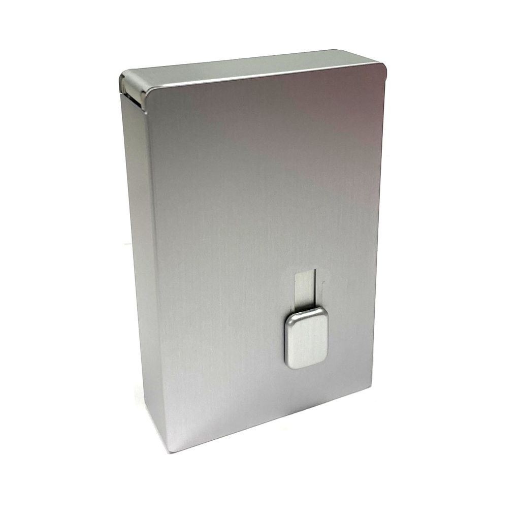 Zigarettenbox Aluminium Silber | Zigarettenetui Produktbild 3