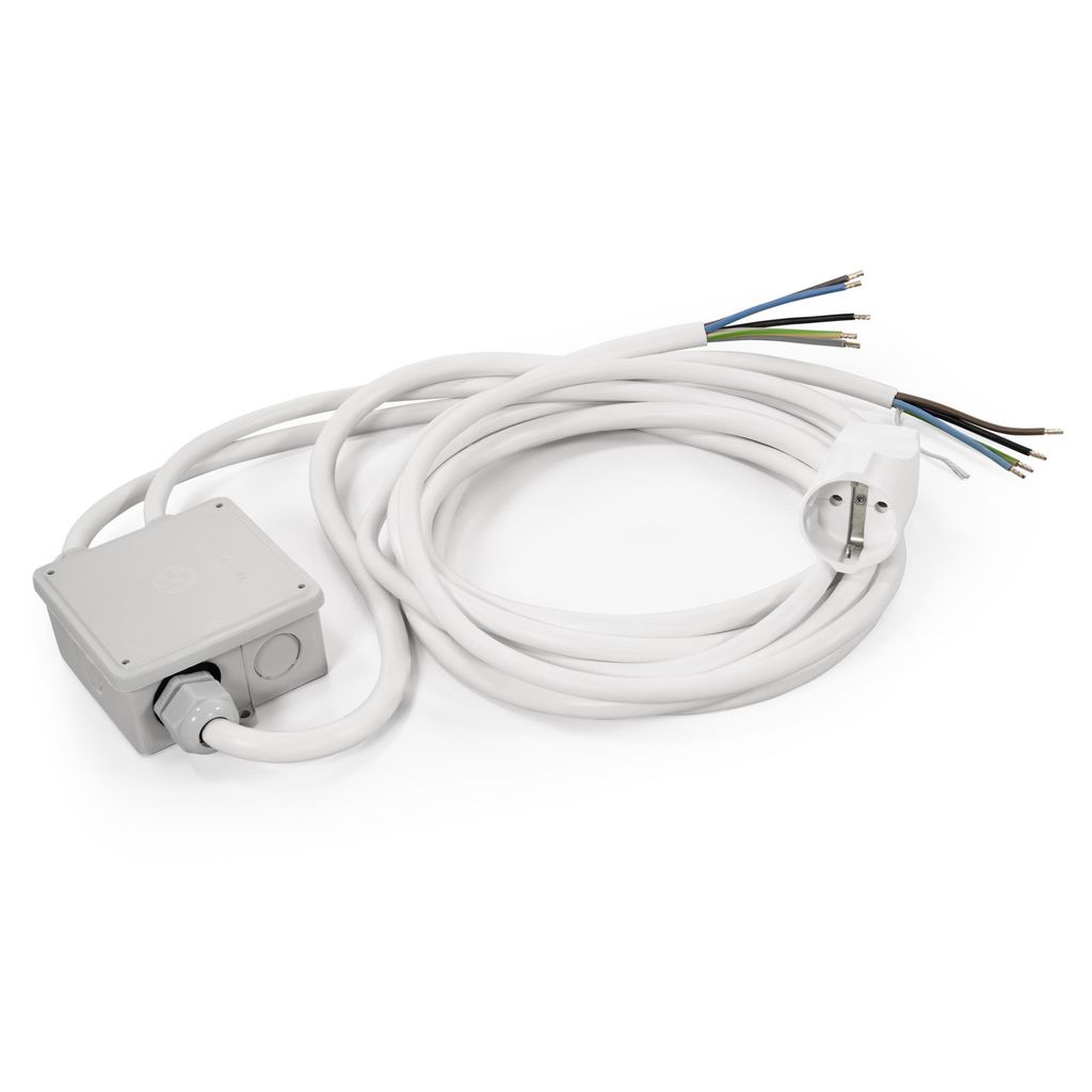 Küchenanschlussbox Powersplitter, 2/2/2m, vorverkabelt, Produktbild 