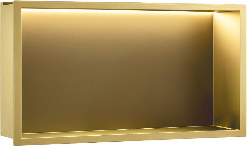 Niková Kúpeľňová Polička REA 30x60 Brush Gold Obrázok produktu 