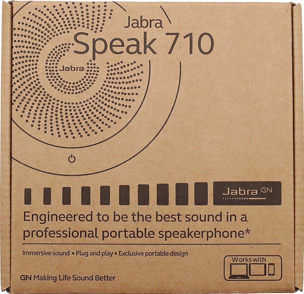 Jabra Speak 710 MS - USB-VoIP - Desktop Freisprecheinrichtung