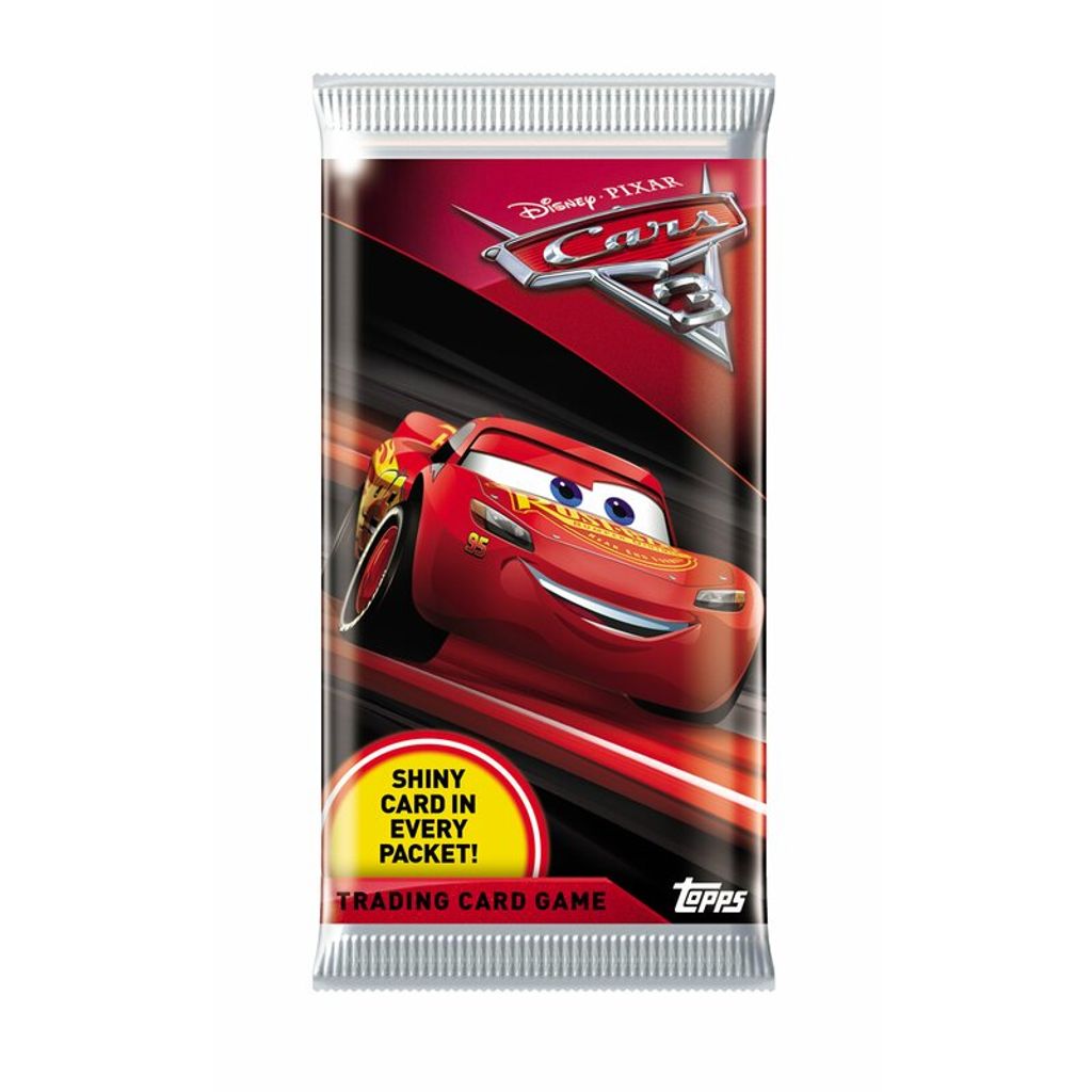 Disney Cars 3 Trading Cards - 1 Booster - Deutsch
