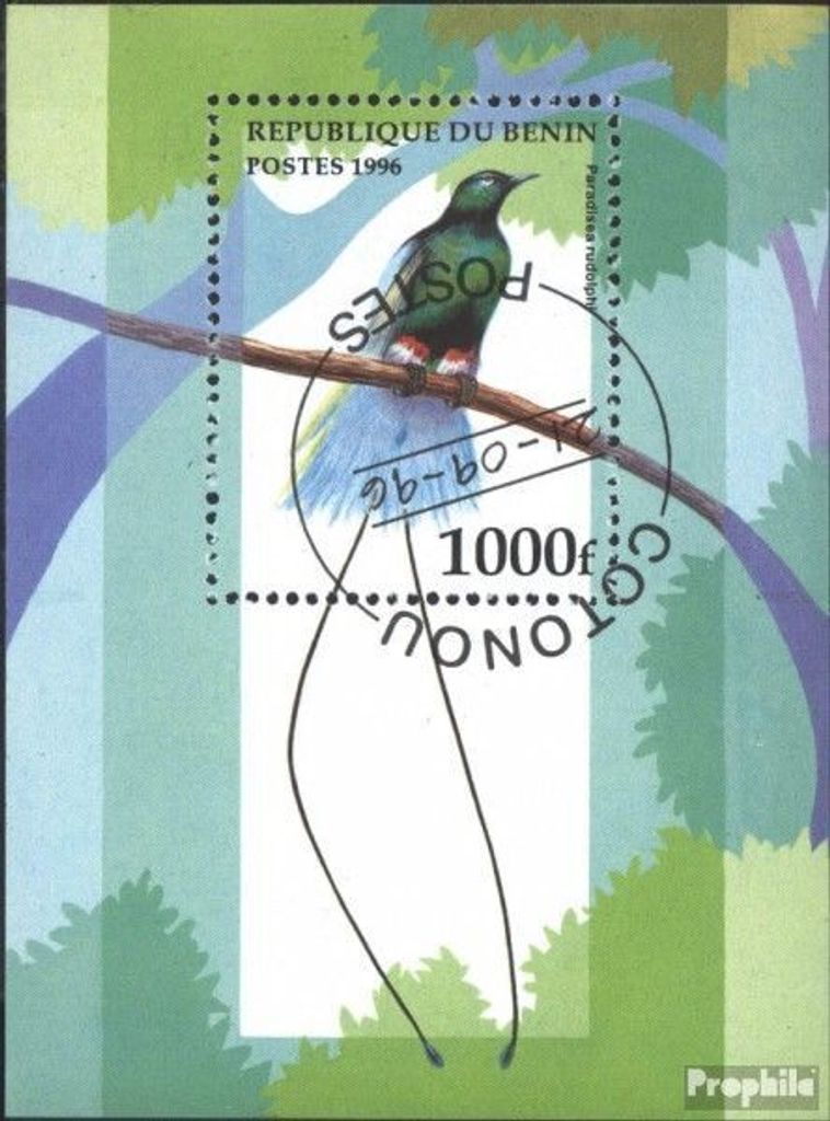 Briefmarken Benin 1996 Mi Block21 (kompl.Ausg.) gestempelt Produktbild 