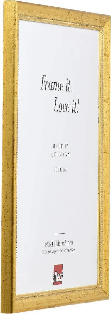 Cornice Oro A6 10,5x14,8 cm con Vetro Museo | Design Luxury Profilo 85 - 2