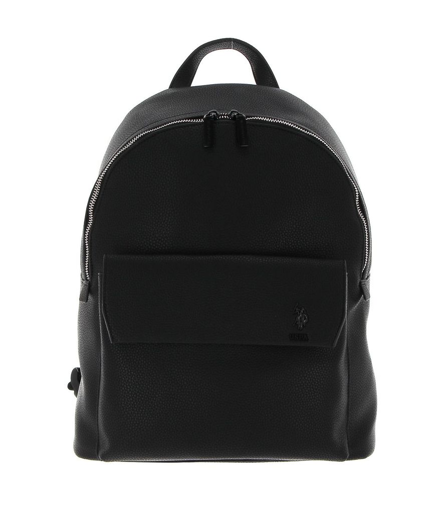 U.S. POLO ASSN. Laptoprucksack Rucksack mit Laptopfach Seattle Backpack Black schwarz
