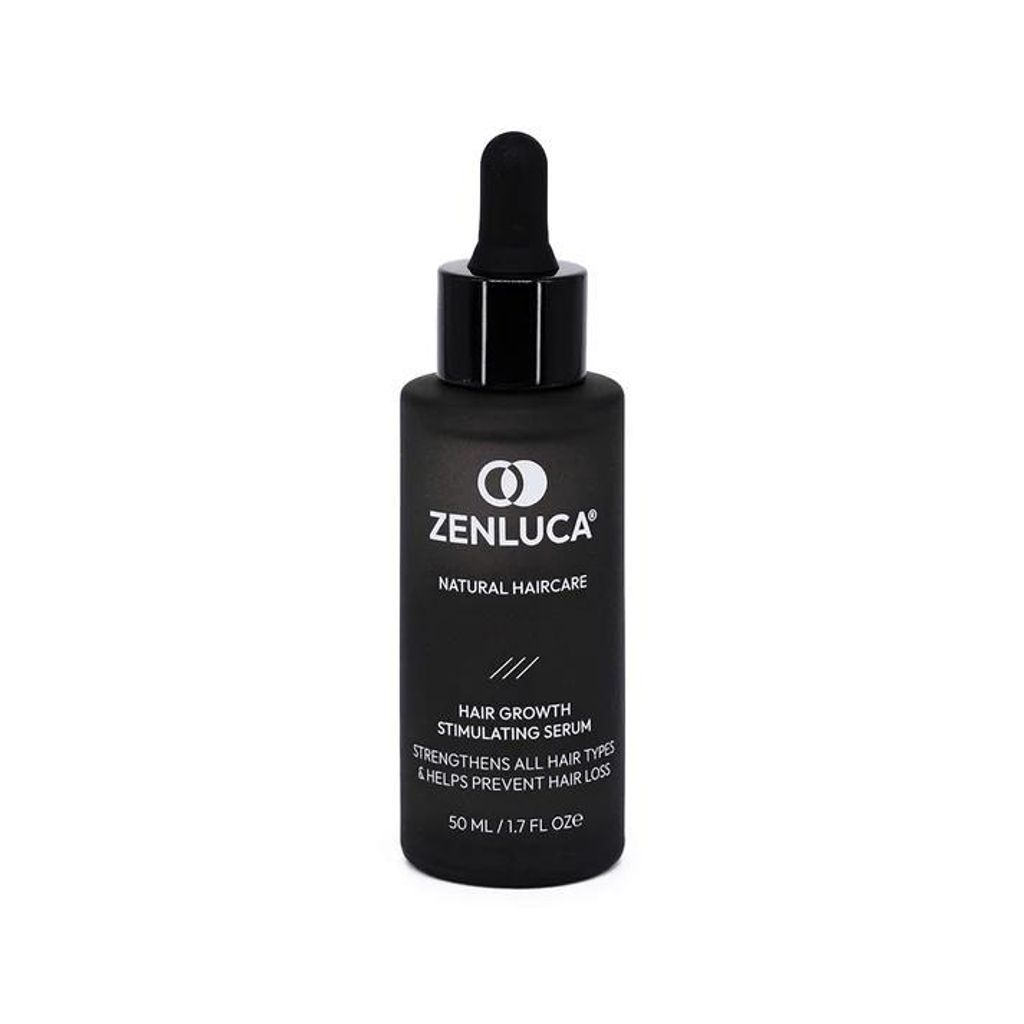 ZENLUCA Haarwachstums-Serum – 100 % natürlich – Gegen Haarausfall & dünnes Haar – Für Männer & Frauen – Vegan – 50 ml
