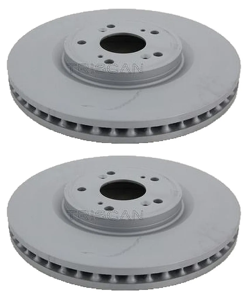 Disques de Frein Haute Performance Ø 320 mm TRISCAN Ventilés pour Accord