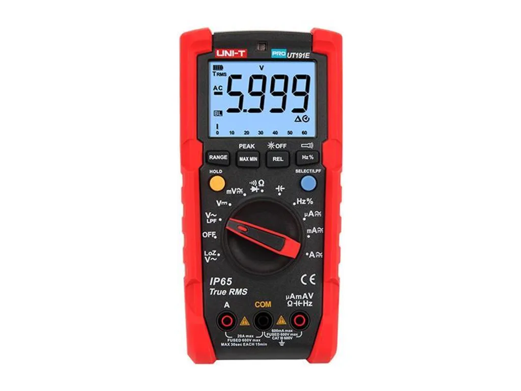 Multimètre Numérique Professionnel UNI-T UT191E avec Protection IP65