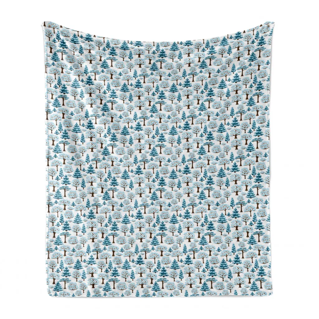Coperta Morbida ABAKUHAUS Natale | Plaid per Bambini e Famiglia 125x175