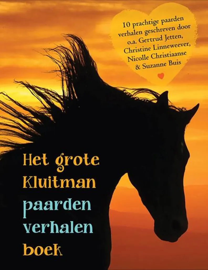 Livre de chevet cheval Kluitman pour calmer l'anxiété du soir enfant