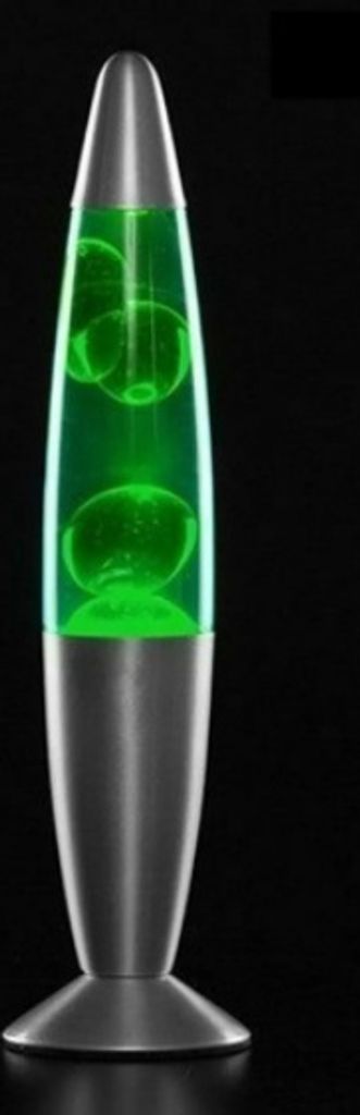 GKA tolle Magma Lava Lampe grün Lavalampe Tischlampe Produktbild 3