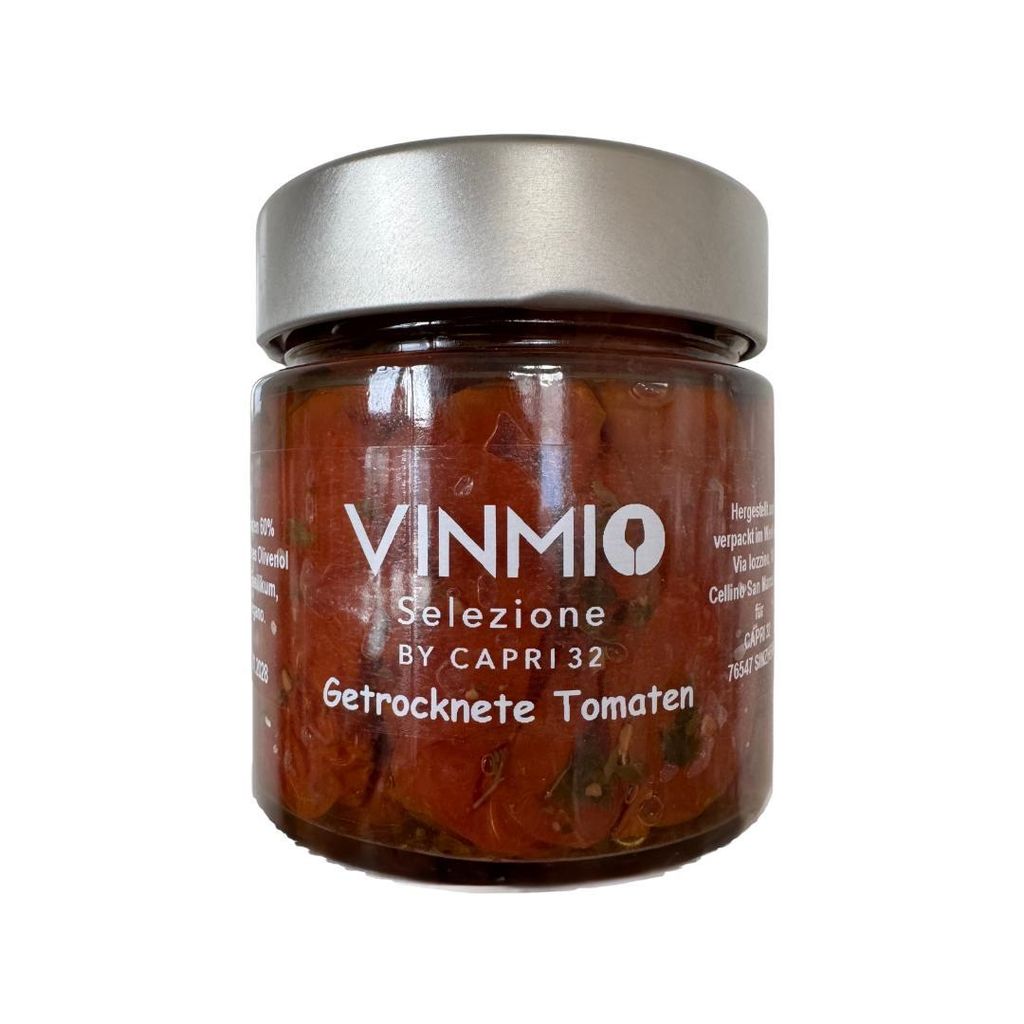 Getrocknete Tomaten – VINMIO Selezione by CAPRI32 | Feinkost Spezialität