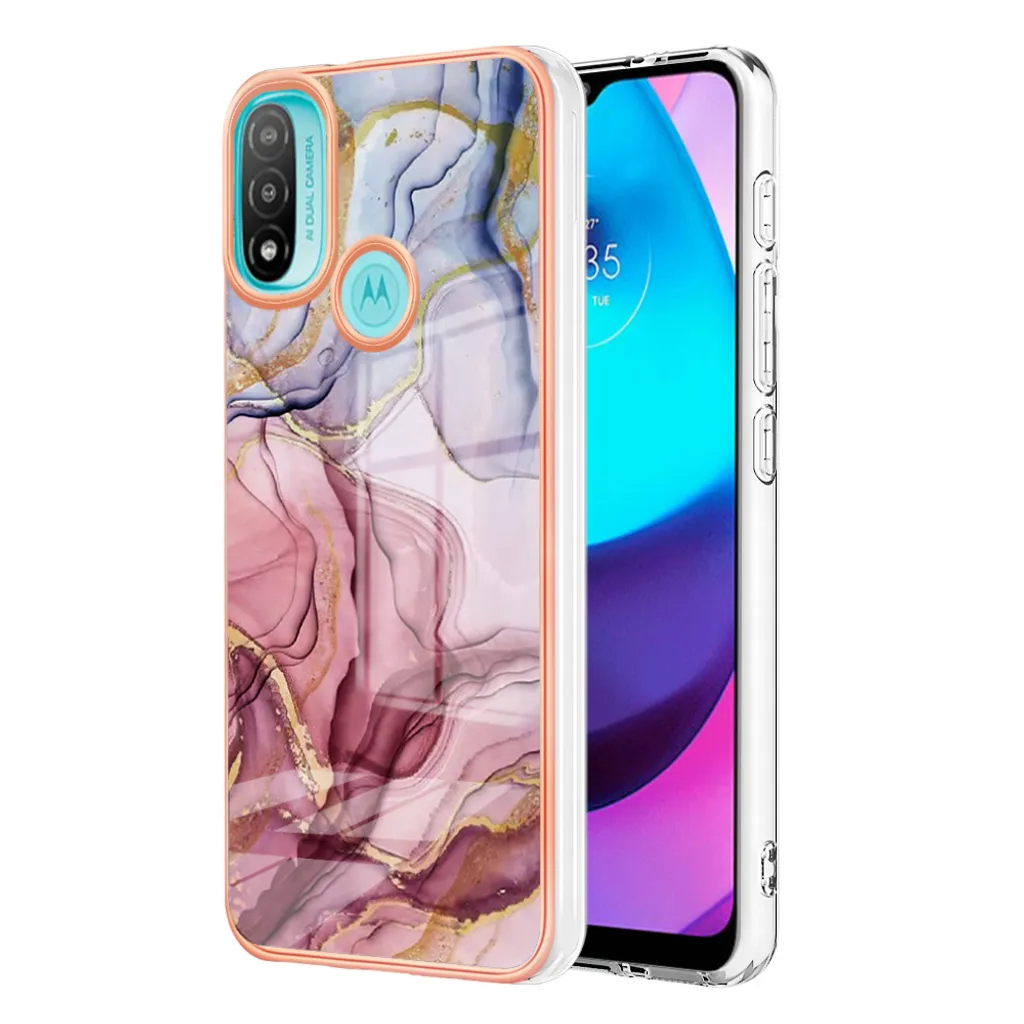 BAIDIYU Custodia Per Motorola Moto E20 – Cover Sottile In TPU Antiurto, Nera, Bordi Rialzati, Accesso Preciso