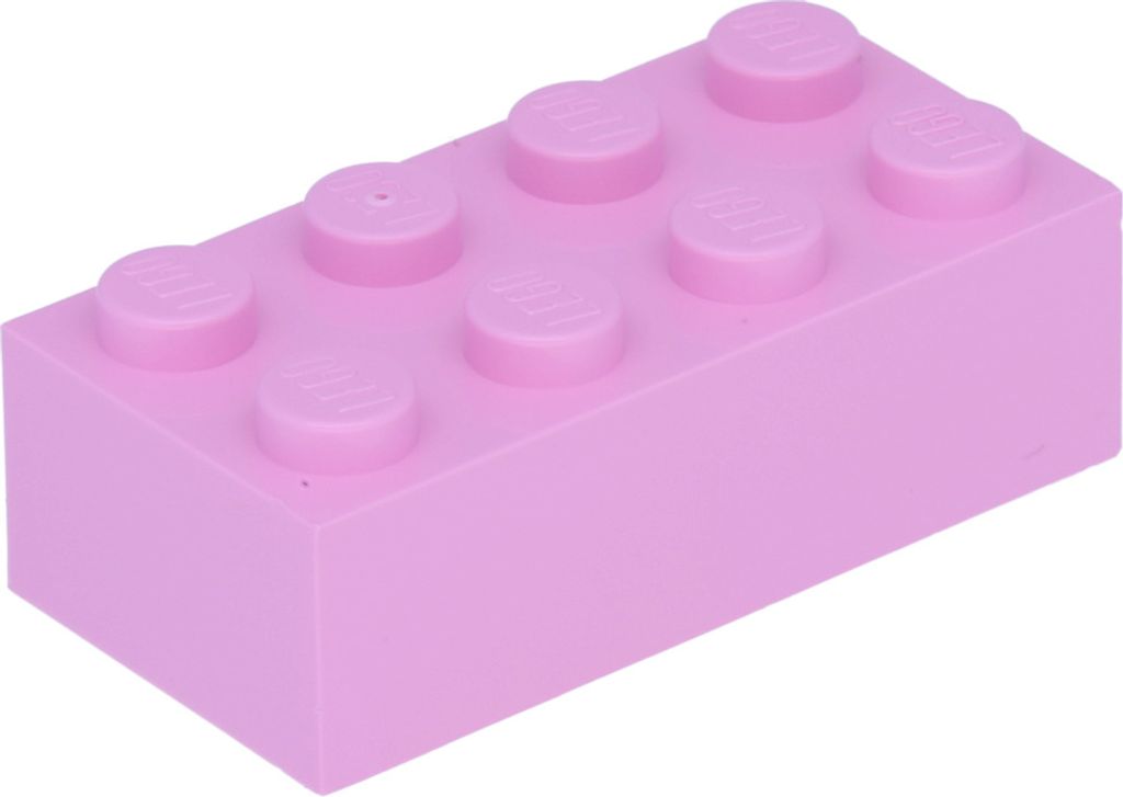 100 mattoncini LEGO 2x4, rosa chiaro LEGO®