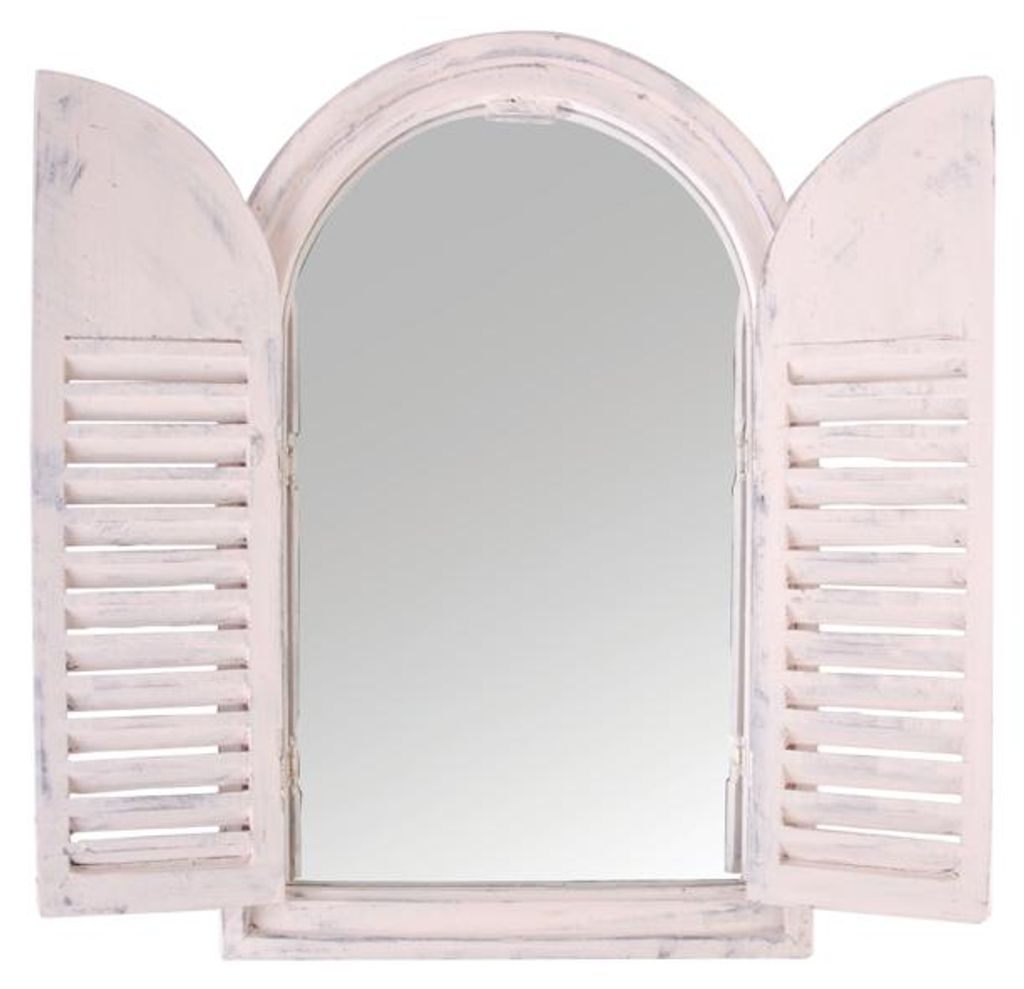 Miroir portes françaises en bois - L 4,8 cm x l 37 cm x H Image du produit 