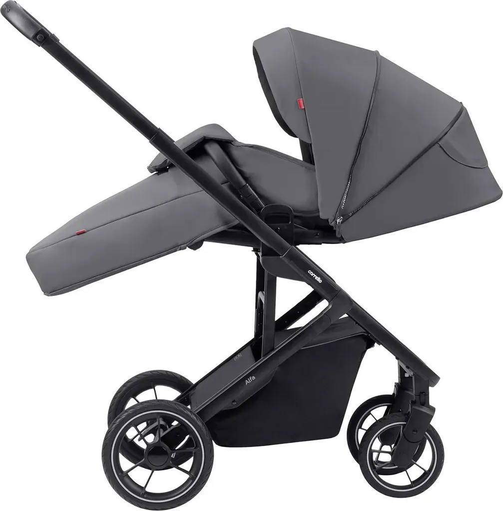 Poussette sport Alfa gris graphite 2023 - Poussette tout terrain légère - 3