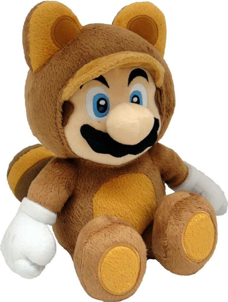 Nintendo Plüsch Tanooki Mario 22cm Produktbild 