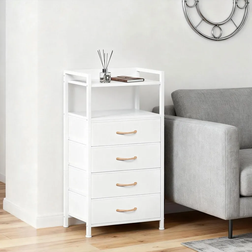 Table de nuit verte idéale pour chambre d'enfant ou studio étudiant