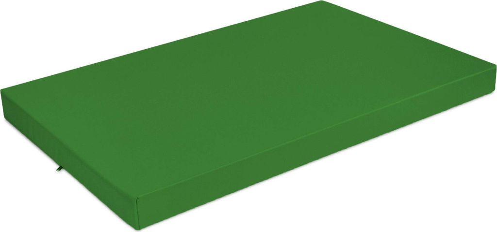 Palettenkissen Palettenauflagen Sitzkissen - 120x80 cm - Outdoor und Indoor - grün