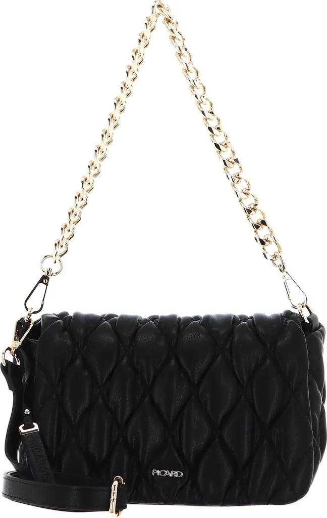 Petit sac à épaule Jolie PICARD chic et pratique pour femme active noir