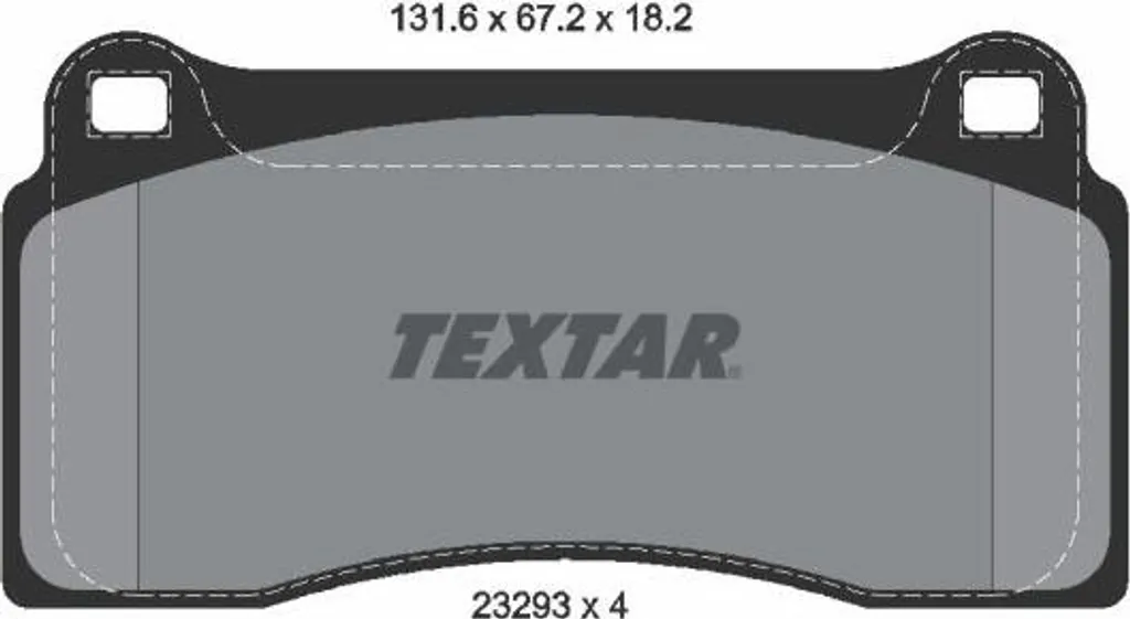 Plaquettes Textar 2329301 : stop aux bruits de freinage XK8 et XJ