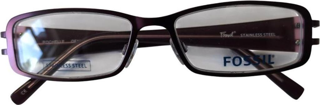 Fossil Korrektionsfassung Brille Metall Violett 50/16/135 - OF1165500