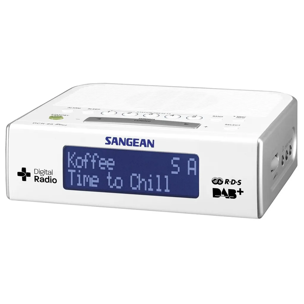 Radiosveglia Sangean DCR-89+ | Risveglio Dolce con Radio Digitale DAB